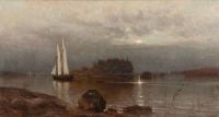 Munsterhjelm Hjalmar Moonlight Landscape canvas print