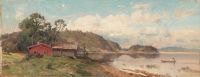 Munsterhjelm Hjalmar Shore Landscape canvas print