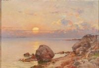 Munsterhjelm Hjalmar Sunset At Tammisaari Archipelago