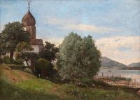 Munsterhjelm Hjalmar View From The Alps 1870 canvas print