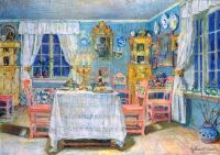 Munthe Gerhard The Artist S Dining Room