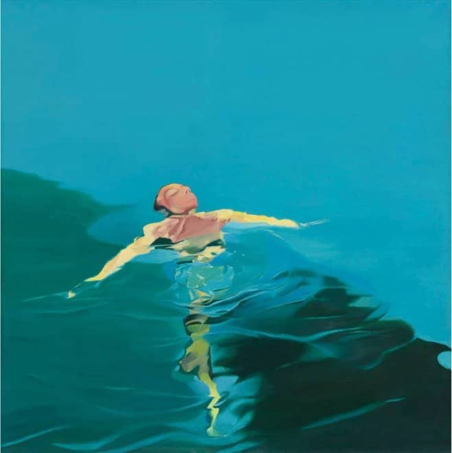 Tableaux sur toile, reproduction de Neil Stokoe Floating Figure Ii 1970