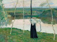 Nesterov Mikhail Vasilyevich Sacred Lake canvas print