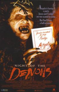 Locandina del film La notte dei demoni