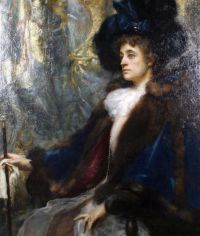 Normand Ernest Lady Newton 1900 canvas print