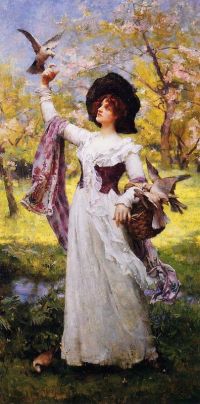 Normand Ernest Spring 1893 canvas print
