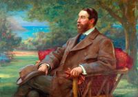 Normand Ernest William Henry Forester Erster Earl von Londesborough 1901 Leinwanddruck