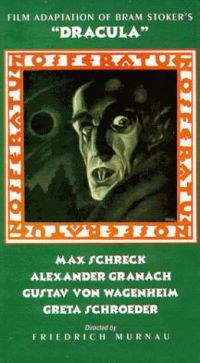 Impresión de la lona del cartel de la película de Nosferatu 4
