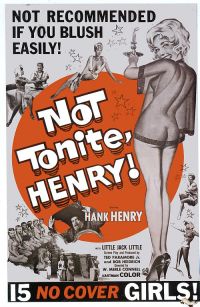 No esta noche Henry 1960 póster de película