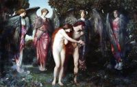 Nowell Arthur Trevethin The Expulsion Of Adam And Eve 1897 canvas print