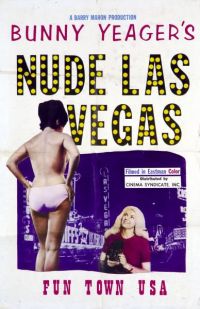 Nude Las Vegas Movie Poster canvas print