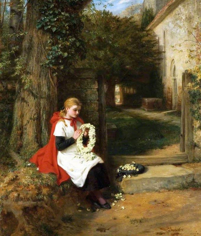 O Neill George Bernard Not Forgotten 1882 canvas print