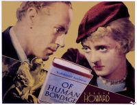 Stampa su tela del poster del film Of Human Bondage 1934