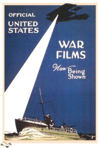 Películas oficiales de guerra que ahora se muestran Póster de la película de 1916 impresión de lienzo