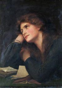 Offor Beatrice Contemplative Woman 1886 1917