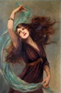 Offor Beatrice Esme Dancing Ca. 1907 17 canvas print