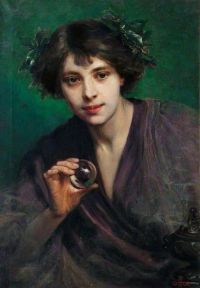 Offor Beatrice The Crystal Gazer Ca. 1900 20