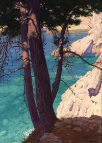Okun Edward The Landscape From Dubrovnik 1930 canvas print