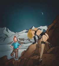 Ole Ahlberg Tintin - Der Not Yeti