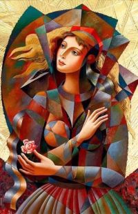 Oleg Zhivetin Mademoiselle Fable canvas print