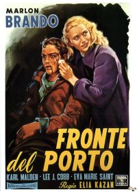 على الواجهة البحرية 1954 ملصق الفيلم الإيطالي