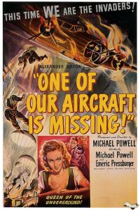 One Of Our Aircraft Is Missing 1941 Movie Poster canvas print