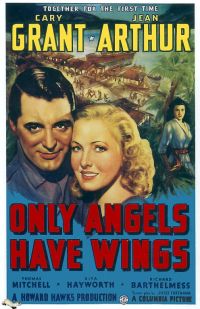 Solo los ángeles tienen alas 1939 póster de película