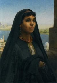 Ooms Karel Woman Of Cairo canvas print