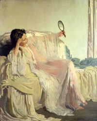 Orpen William An Eastern Gown 1906 canvas print