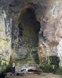 Orpen William Digby Cave No. 1 Ca. 1908 canvas print