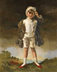 لوحة قماشية Orpen William Noll Son Of Oliver St. John Gogarty 1913