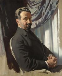 Orpen William Porträt von Dr. Afonso Da Costa 1917 19