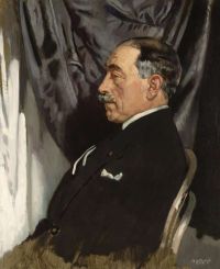 Orpen William Porträt von Dr. Augusto Soares
