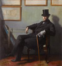 Orpen William Porträt von Herbert Barnard John Everett Ca. 1900
