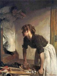 Orpen William The Wash House