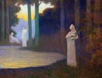 Osbert Alphonse Lyricism In The Forest 1910 canvas print