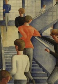 Oskar Schlemmer Bauhaus Stairway 1932