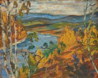 Osslund Helmer Autumn Landscape 1 canvas print