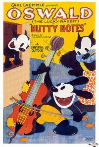 Oswald Nutty Notes 1929 poster del film