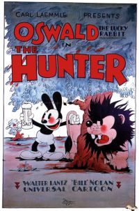 Oswald el cazador 1931 póster de película