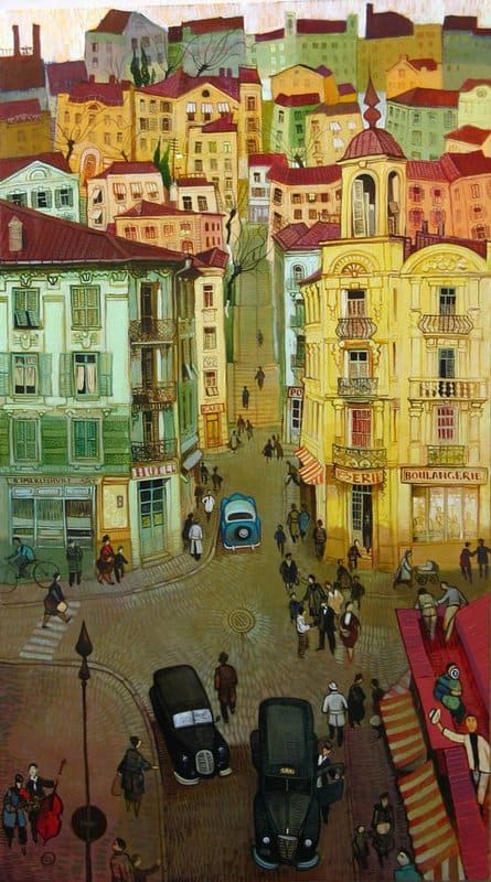 Otar Imerlishvili Old Monaco canvas print