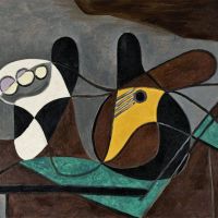 Pablo Picasso fruitschaal en gitaar 1932
