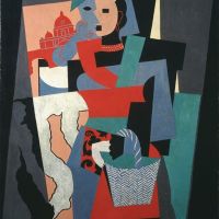 Pablo Picasso L Italienne - 1917