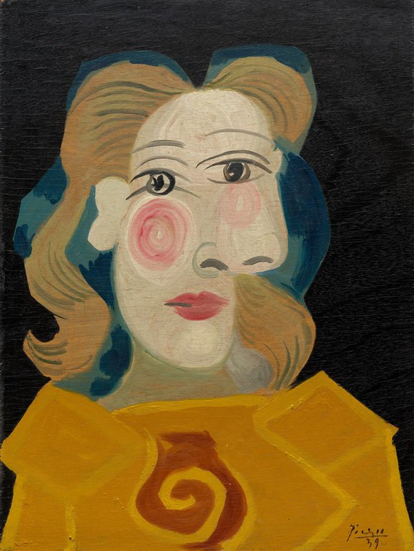 Pablo Picasso Te Te De Femme Dora Maar 1939 canvas print