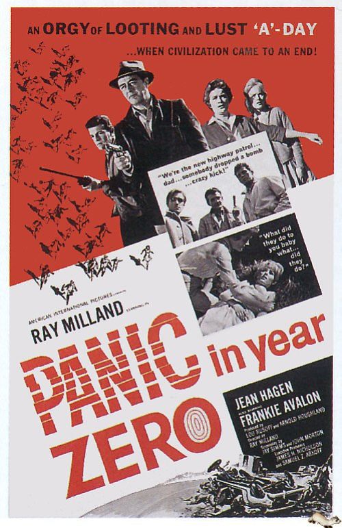 Panic In Year Zero 1962v2 Movie Poster canvas print