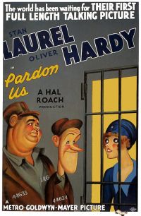Pardon Us 1932 Movie Poster canvas print