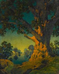 Parrish Maxfield Study For Janion S Maple canvas print