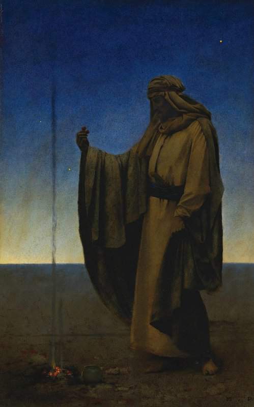 Parrish Maxfield Wise Man 1902 canvas print