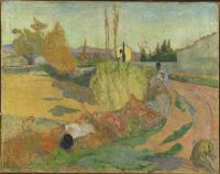 Paul Gauguin Paisaje de Arles 1888