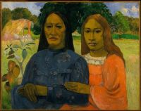 Paul Gauguin M Re Et Fille C. 1901 02 canvas print